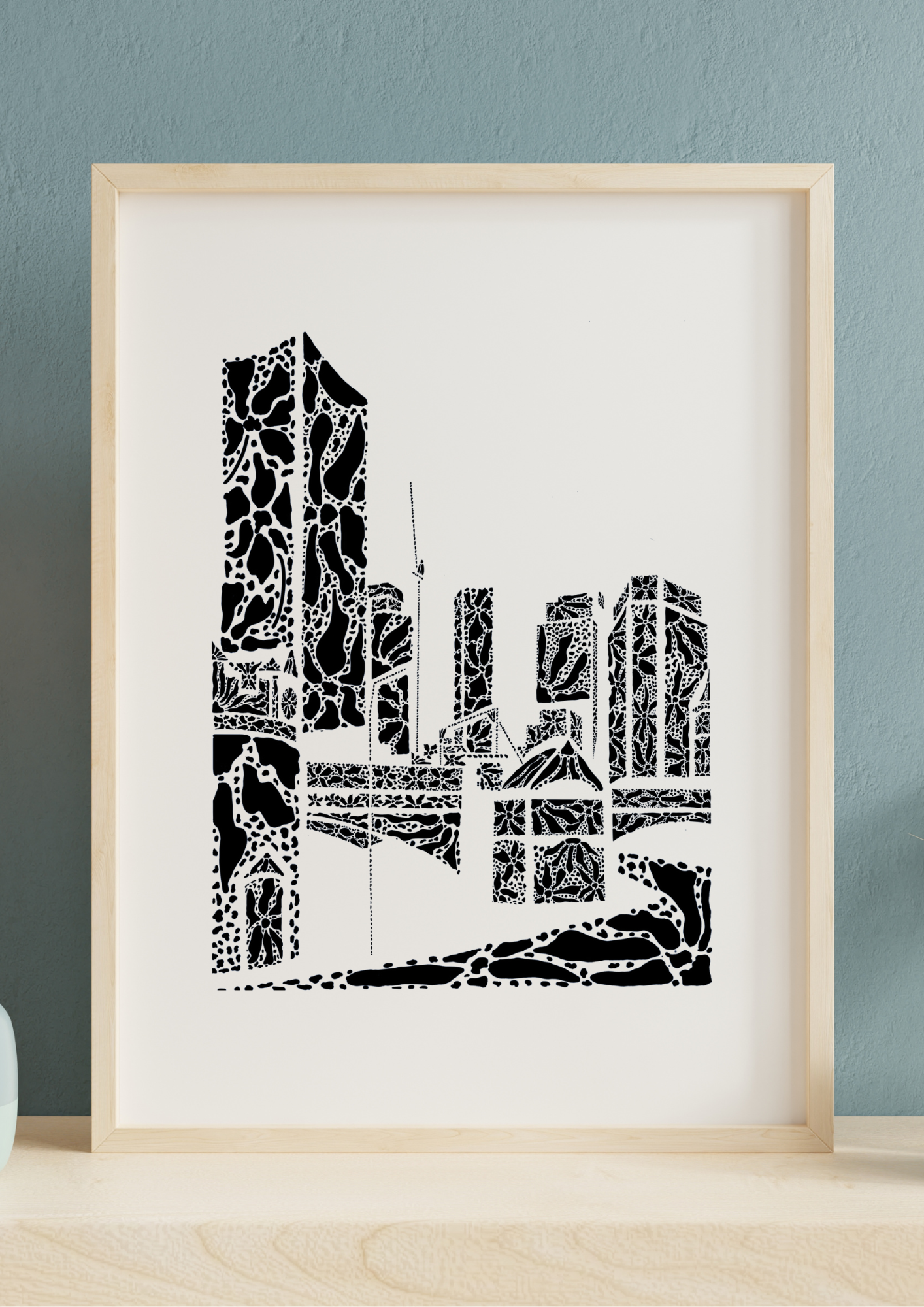 A4 Deansagate Castlefield Manchester Print