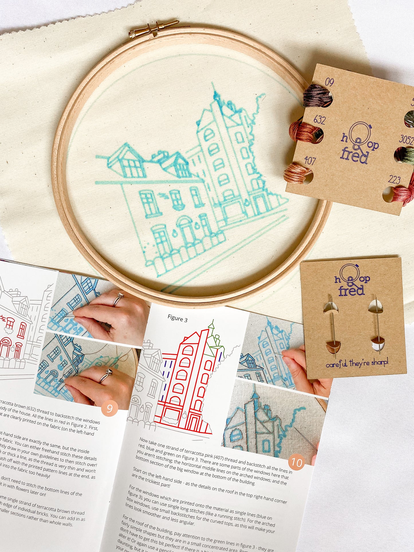 Manchester Street Scene - DIY Embroidery Kit