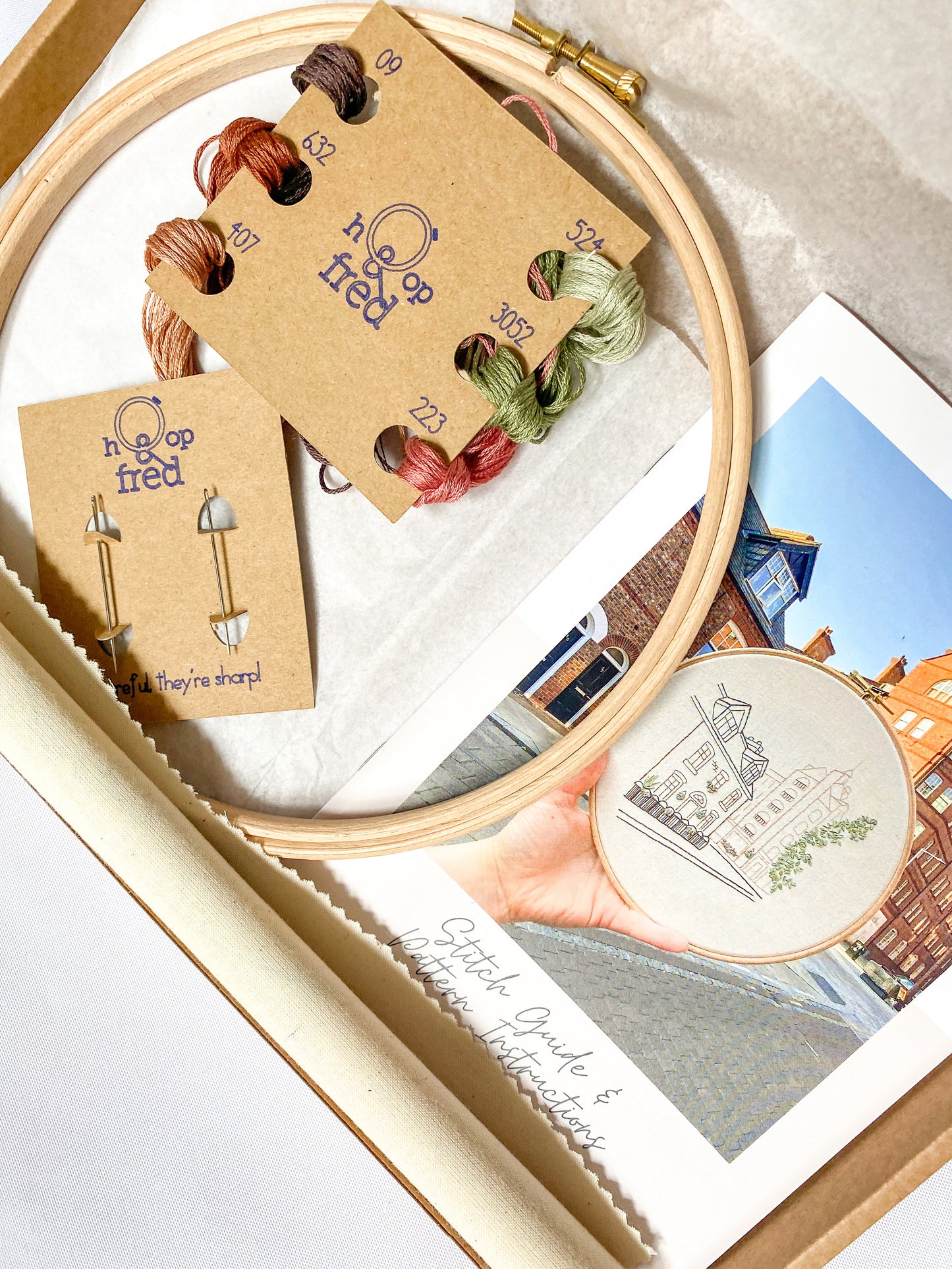 Manchester Street Scene - DIY Embroidery Kit