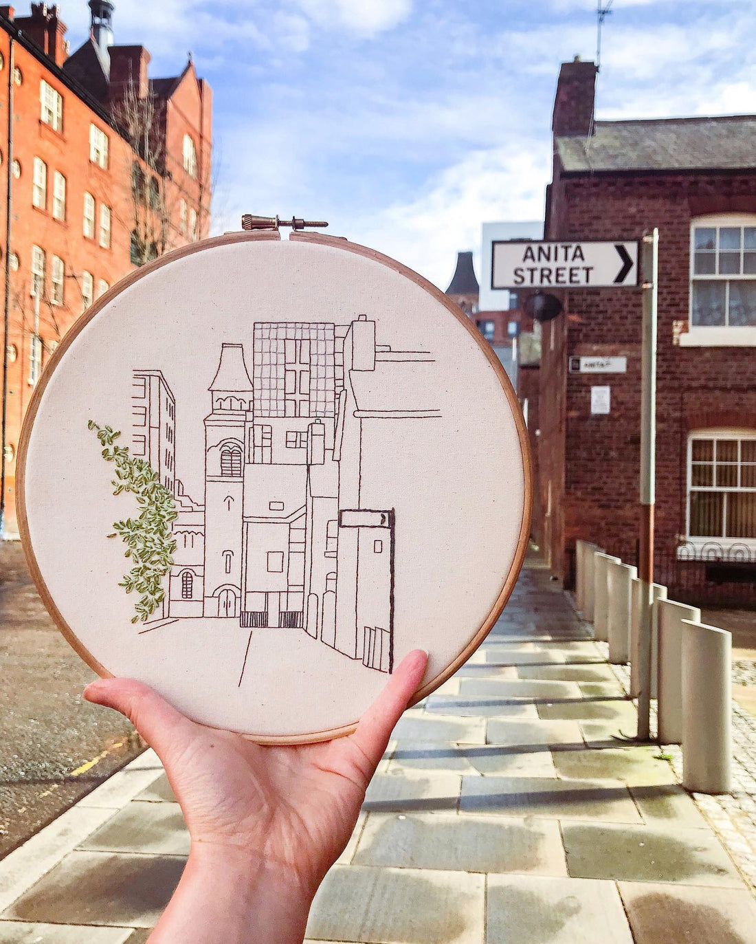 Manchester Embroidery - Finding Inspiration On My Doorstep