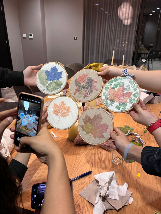 A Year of Embroidery Workshops with Uhaus, Manchester