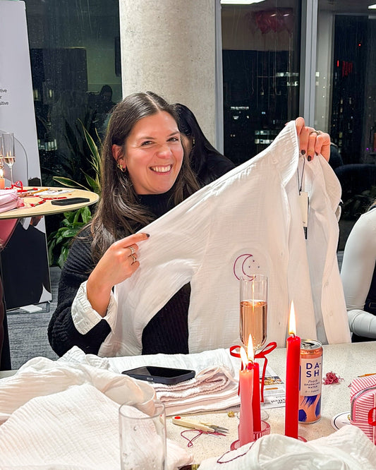 Valentines Embroidery Workshop with Humanscale
