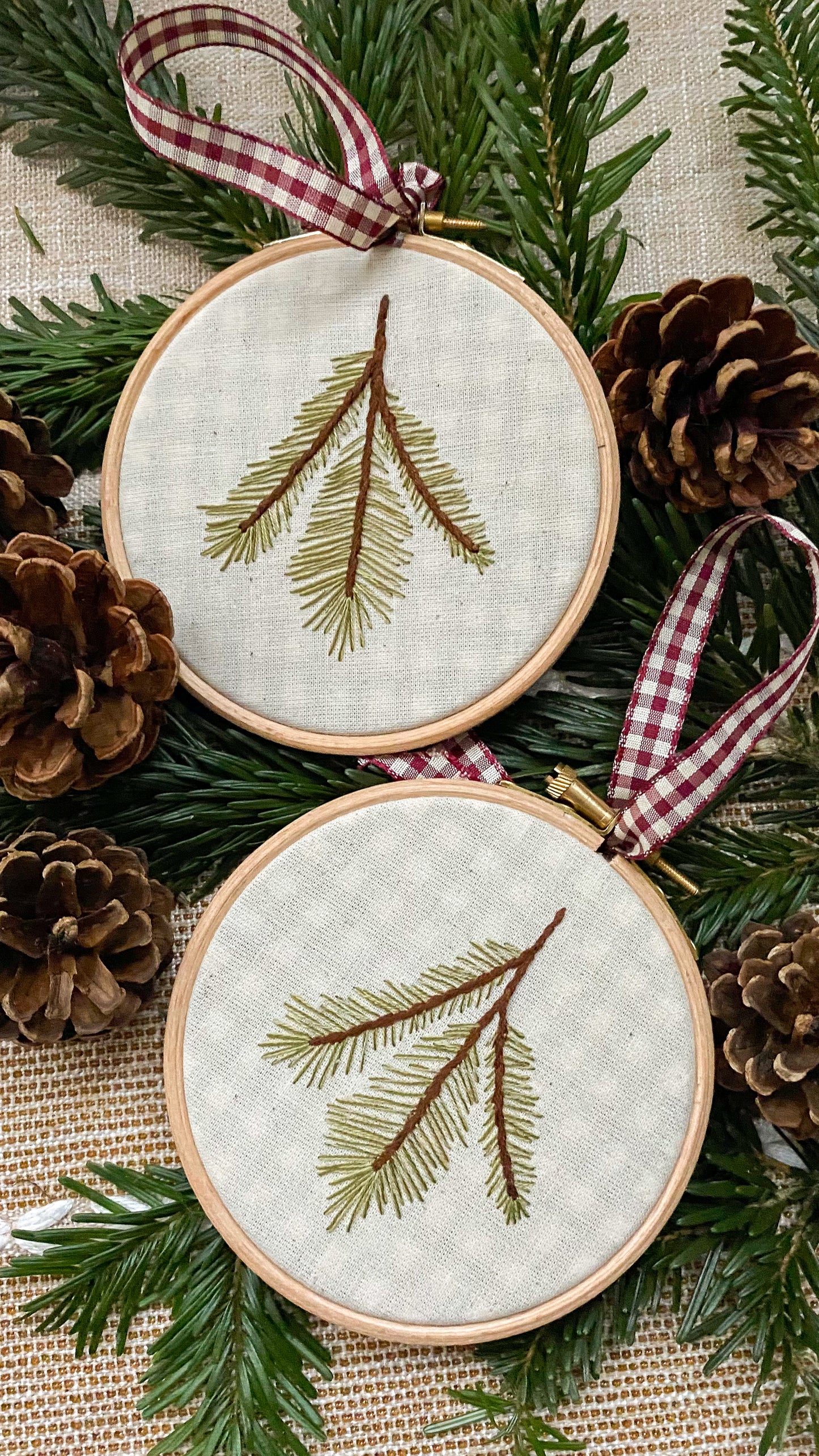 DIY Embroidery Kit - Winter Decorations