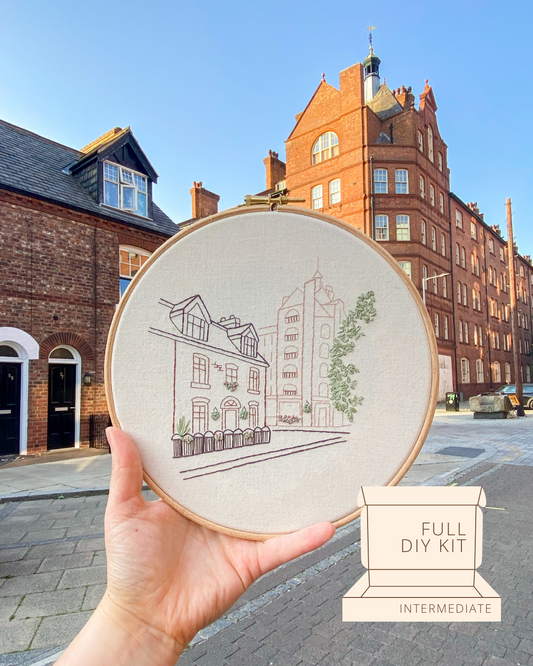Manchester Street Scene - DIY Embroidery Kit