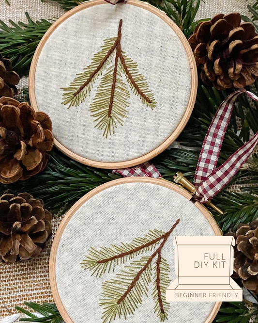 DIY Embroidery Kit - Winter Decorations