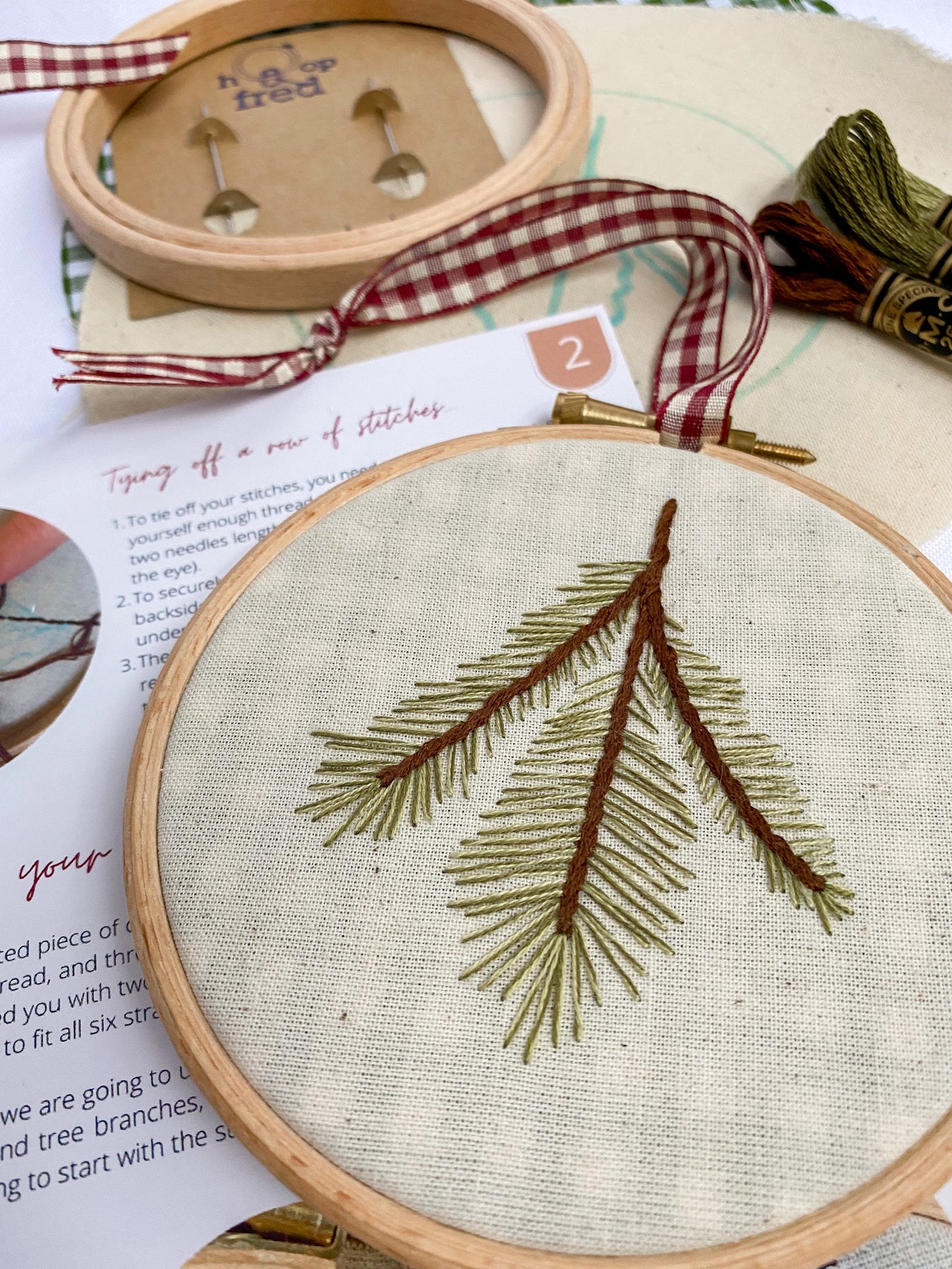 DIY Embroidery Kit - Winter Decorations