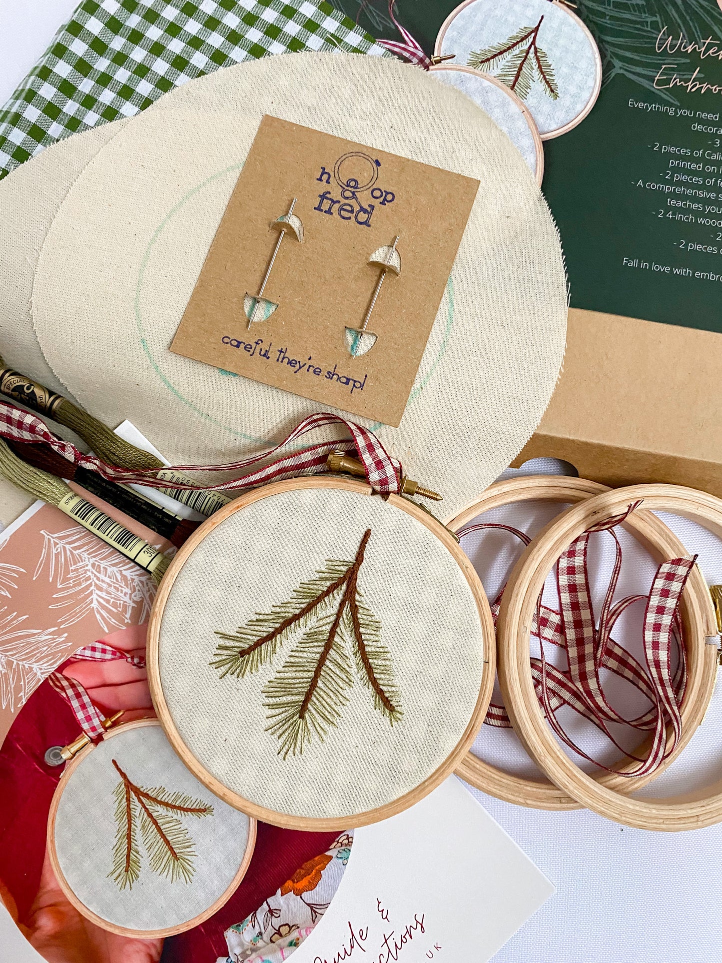 DIY Embroidery Kit - Winter Decorations